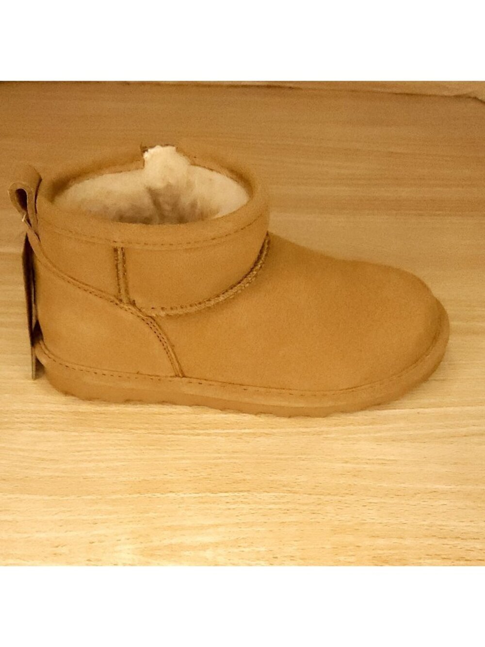 Bearpaw Girl's New Shortie Iced Coffee Faux Suede Ankle Boots 2